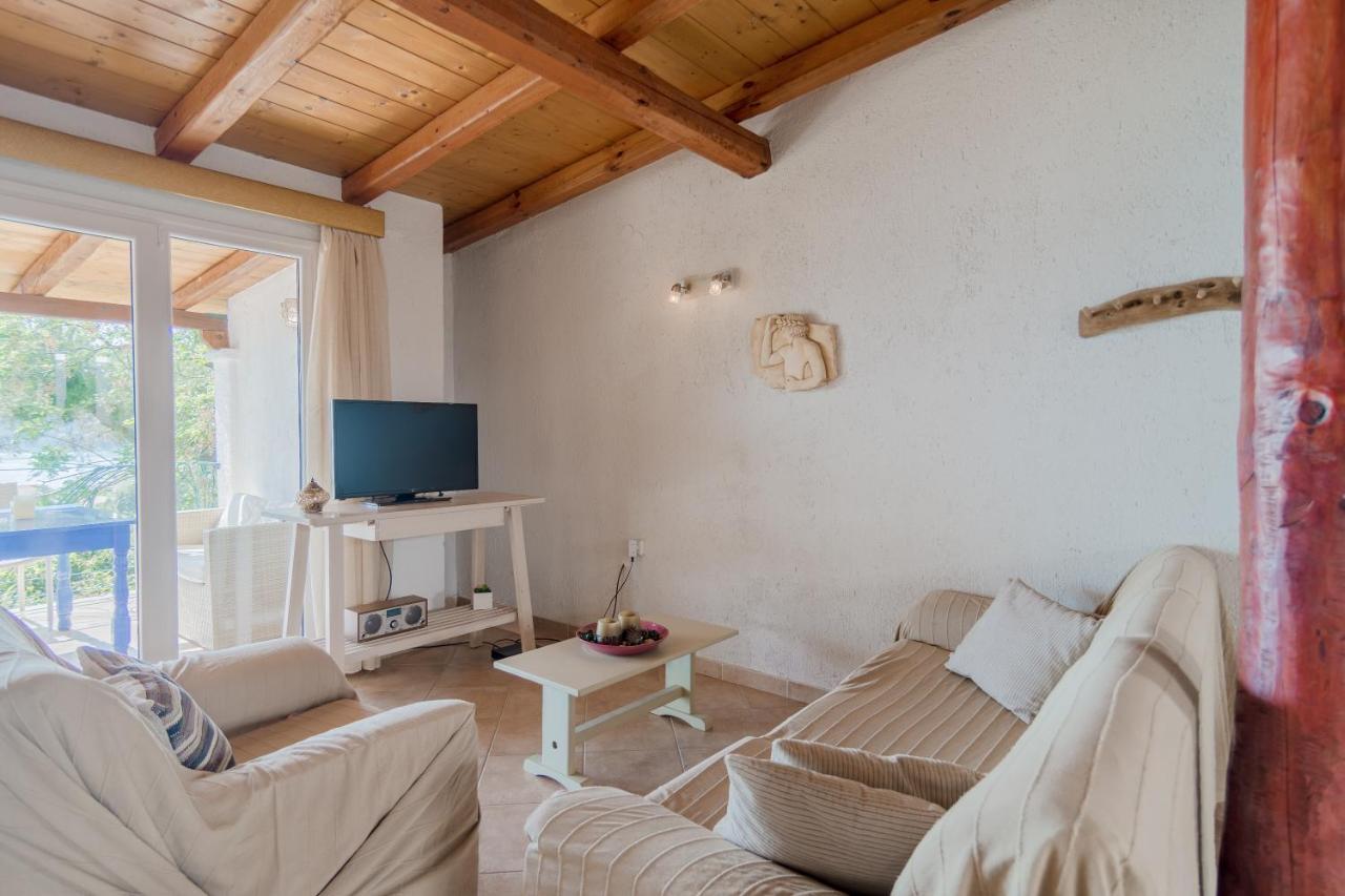 Villa Theodora View Apartments Polimnia Agios Georgios Pagon Ngoại thất bức ảnh
