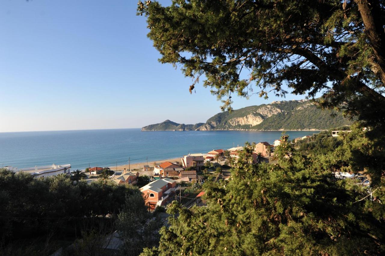 Villa Theodora View Apartments Polimnia Agios Georgios Pagon Ngoại thất bức ảnh